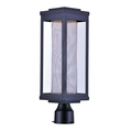 Maxim Salon LED 1-Light 6" Wide Black Outdoor Pole/Post Mount 55900MSCBK